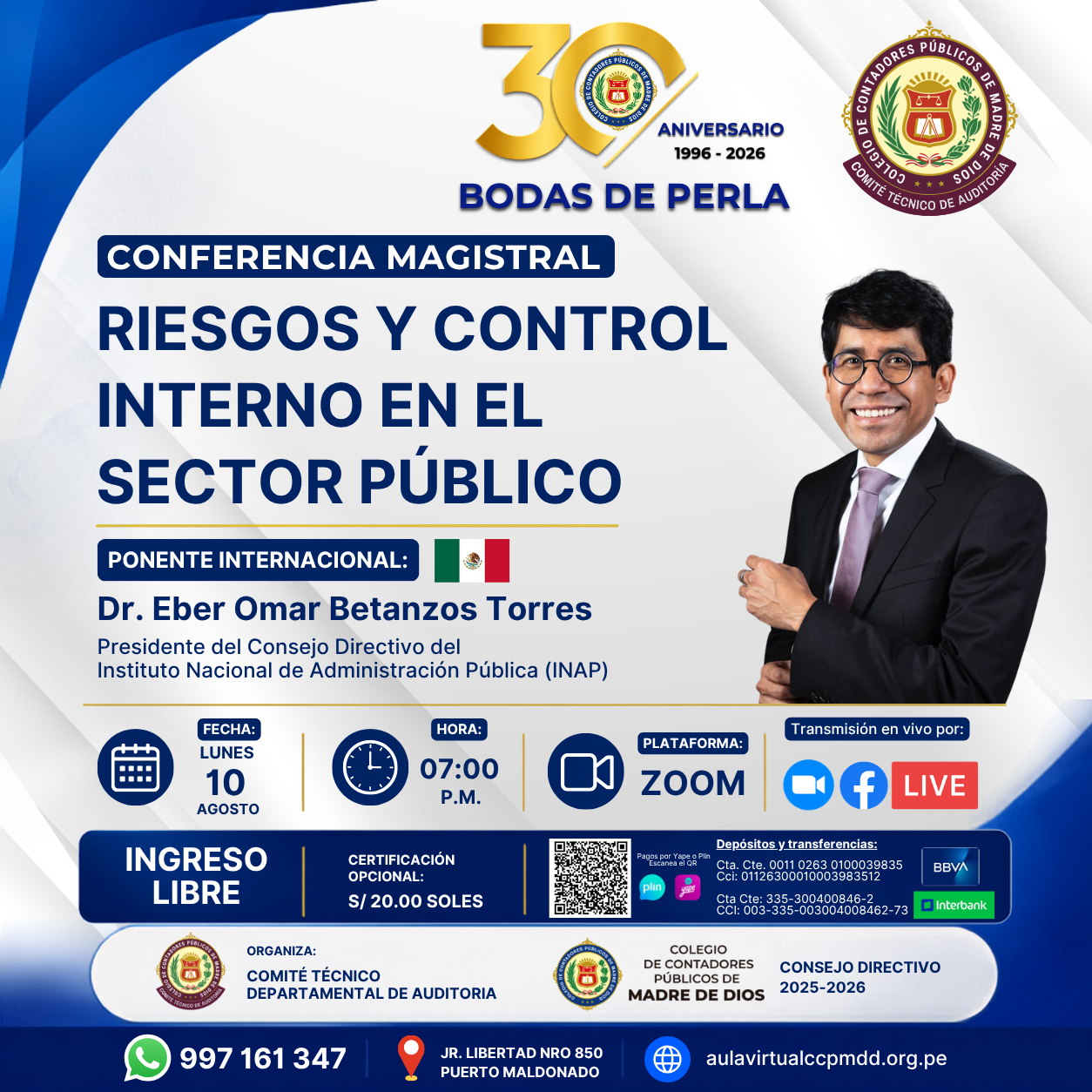 Riesgos y Control Interno en el Sector Público