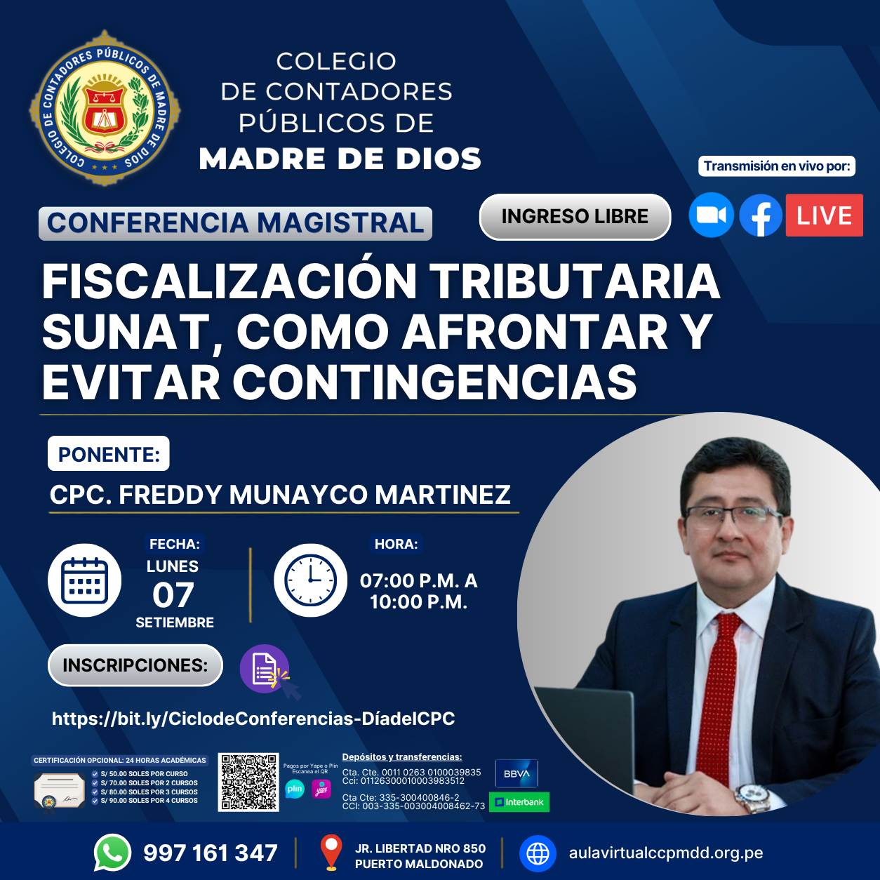 FISCALIZACIÓN TRIBUTARIA SUNAT: CÓMO AFRONTAR Y EVITAR CONTINGENCIAS